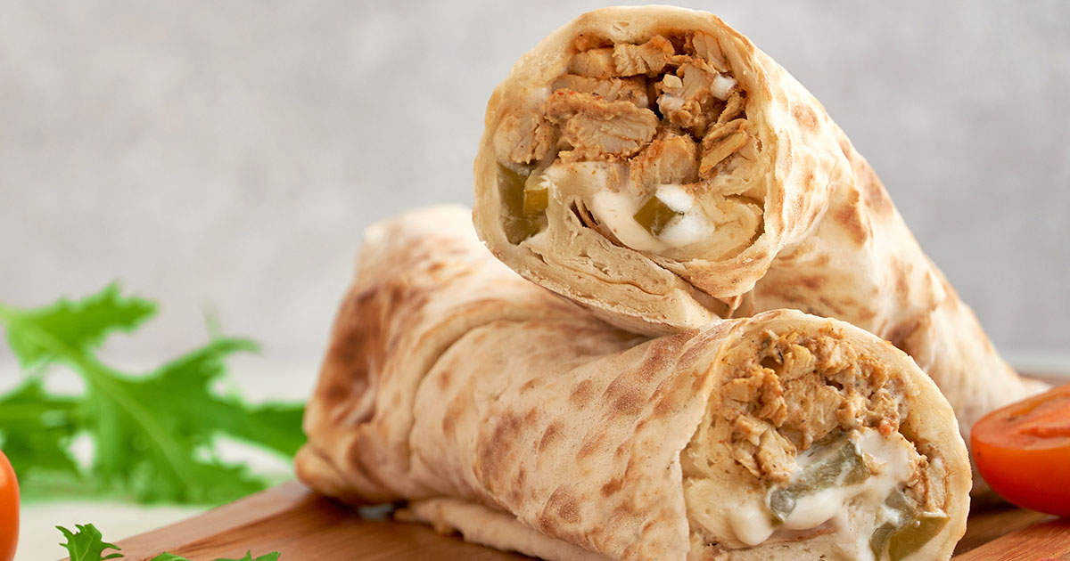 سندويش شاورما صاروخ